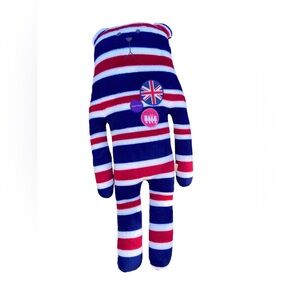 Craftholic Sloth Bear Body Pillow Plush Union Jack Striped Ikuko Yamamoto